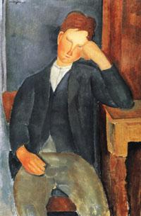 Amedeo Modigliani The Young Apprentice Spain oil painting art